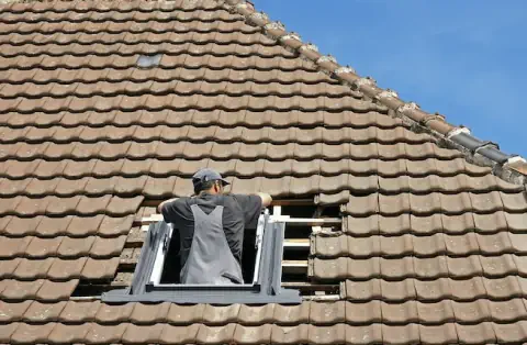 Pose de velux - Diémoz